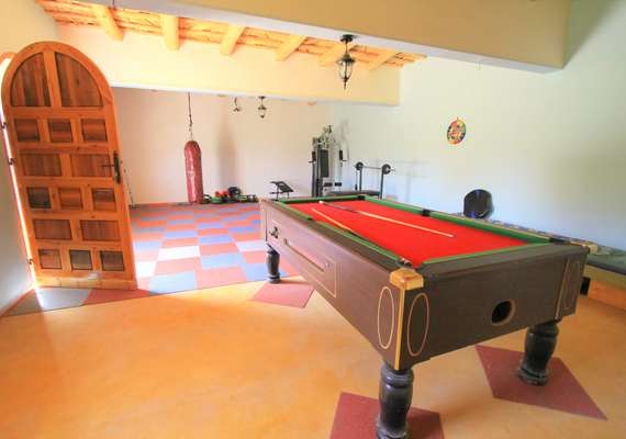 Choisissez entre hammam, billard, ou salle de sport pour vos loisirs...